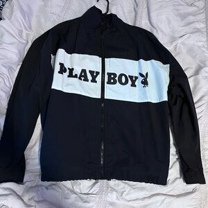 PLAYBOY Monochrome Logo Jacket